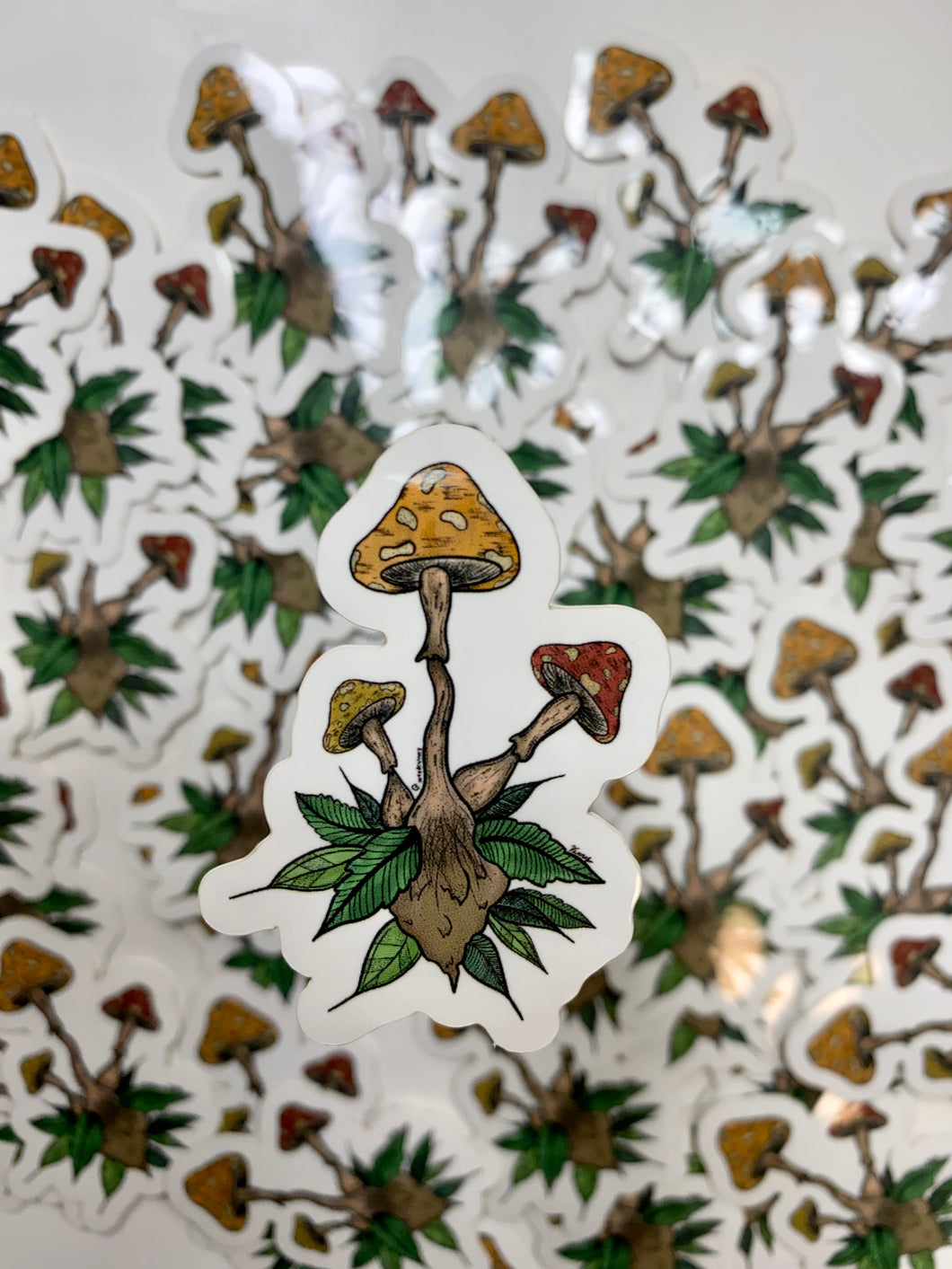 Mushroom Sticker