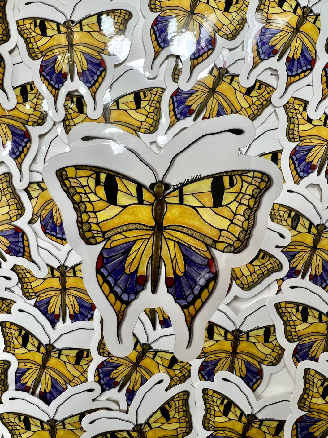 Butterfly Sticker